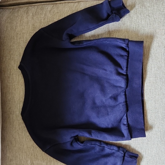 GAP Kids Navy Sweatshirt and Joggers Set Size 2 (BABY) - Picture 4 of 7